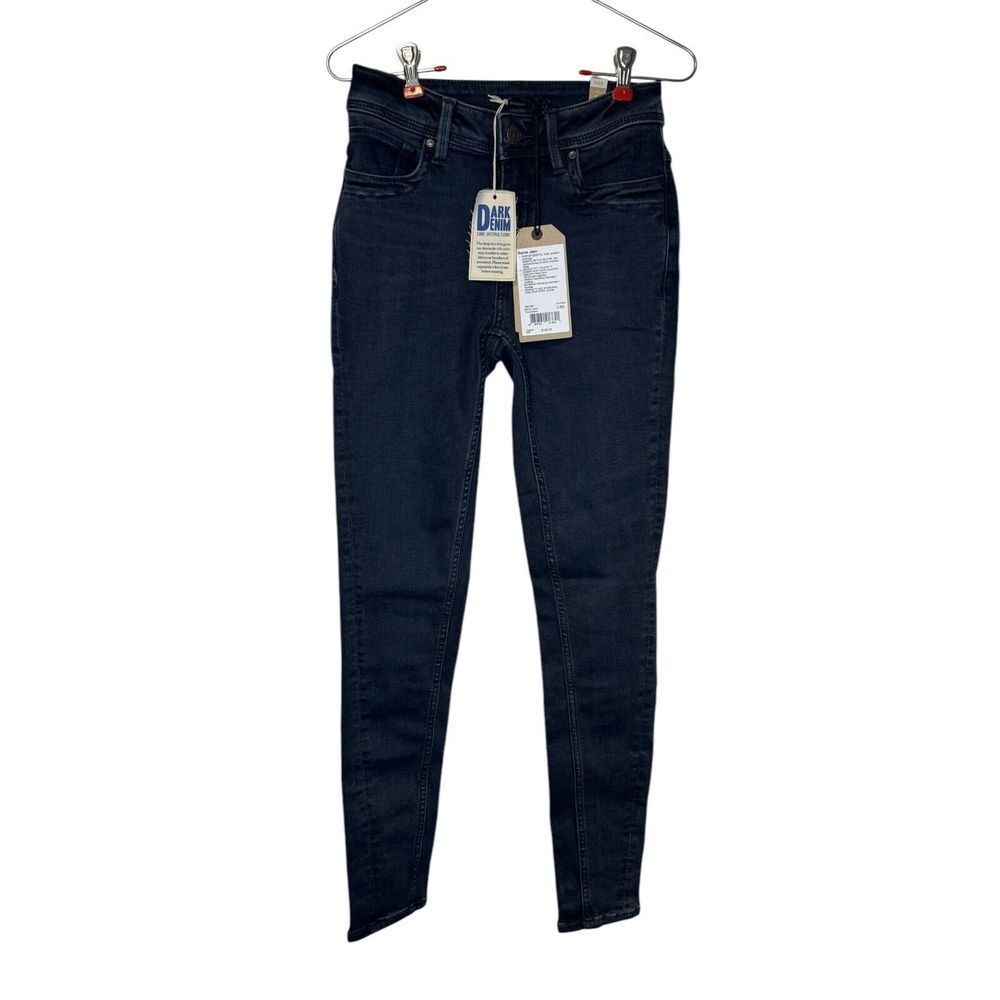 Prana Women's Jeans Soma Slim Fit Stretch Skinny Mid-Rise Classic Denim 25 NWT